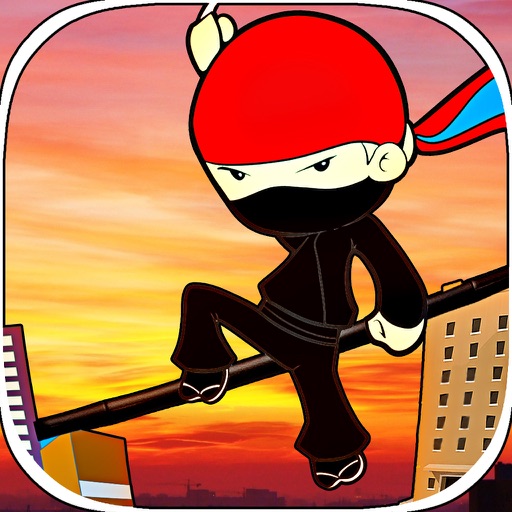Ninja Stickman Jump Escape iOS App