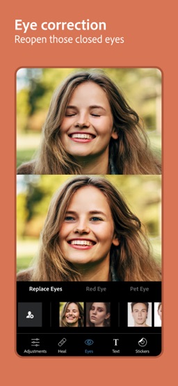 Photoshop Express Photo Editor app screenshot
