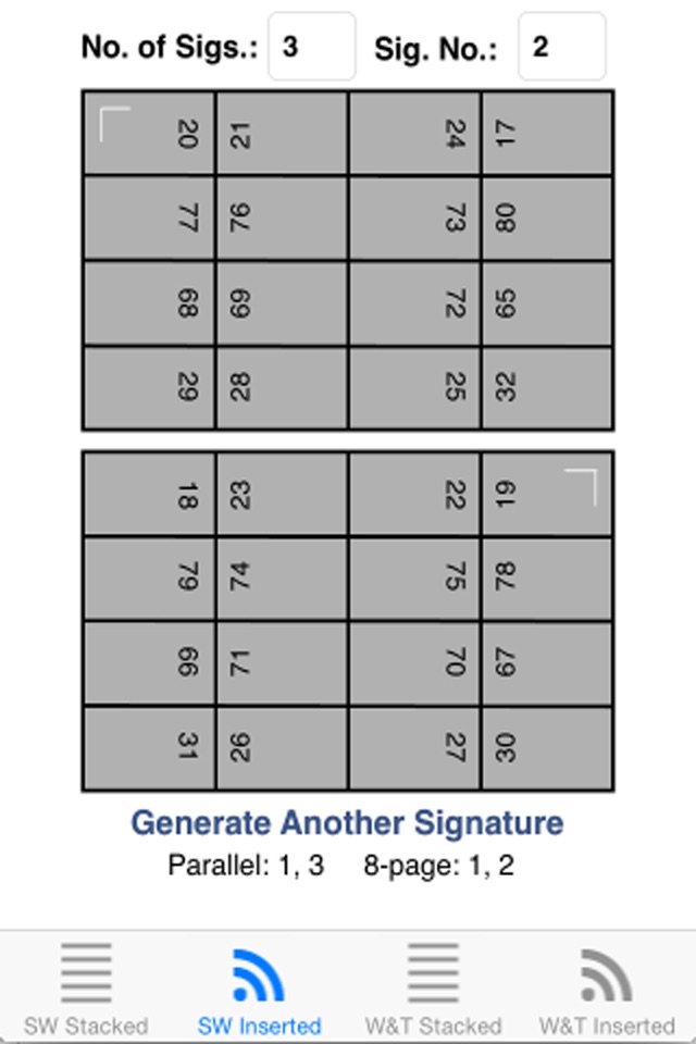 16-up Page Impositions screenshot 2