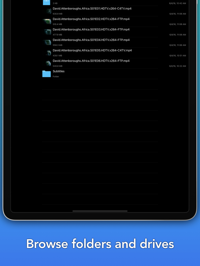 ‎Екранна снимка на File Explorer & Player [Pro].