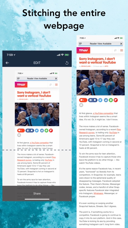Auto Stitch - Long Screenshots screenshot-3