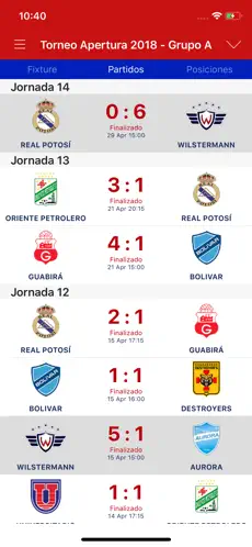 Screenshot 2 Wilstermann App iphone