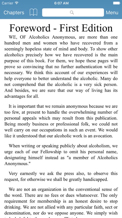 AA Big Book - Alcoholics screenshot-3