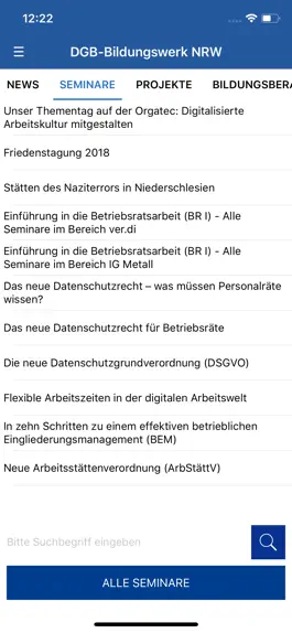 Game screenshot DGB Bildungswerk NRW Seminare hack