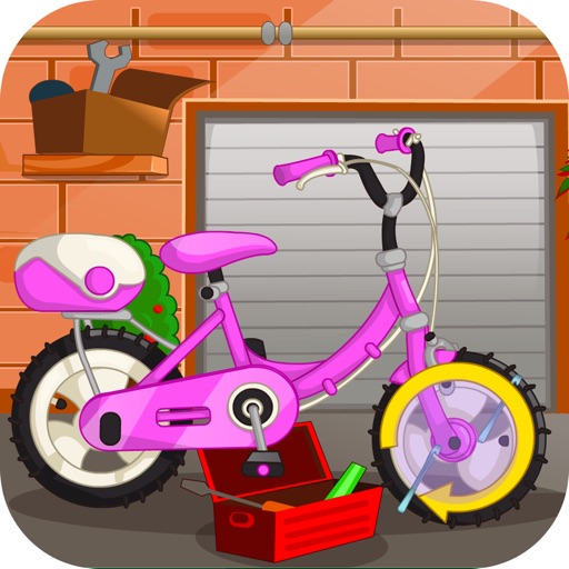 Bike Wash, Cleaning & Mechanic Icon