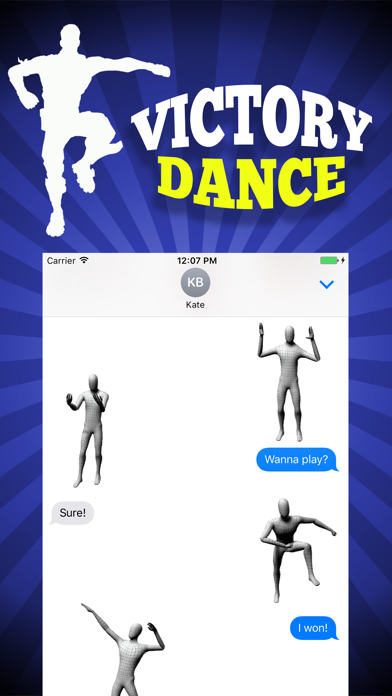 How to cancel & delete Victory Dance Emoji & Emotes from iphone & ipad 1