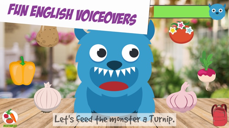 Hungry Monster Learning Game