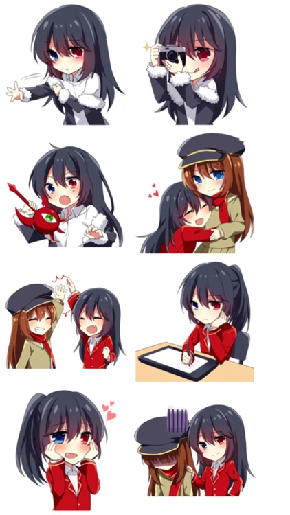 Girls Stickers App screenshot-5
