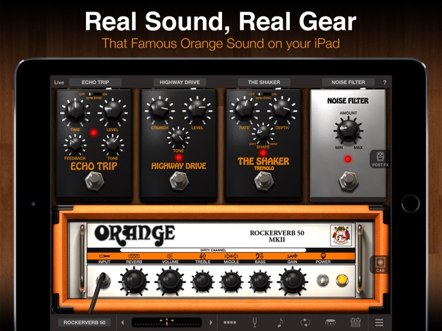 AmpliTube Orange for iPad(圖1)-速報App