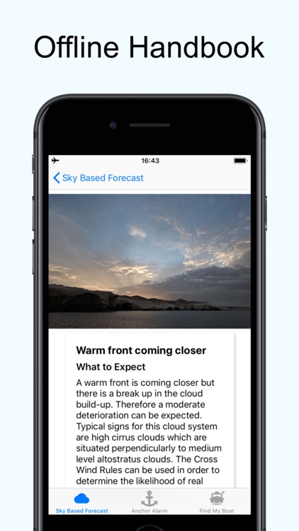 Sky Based Weather Navigator