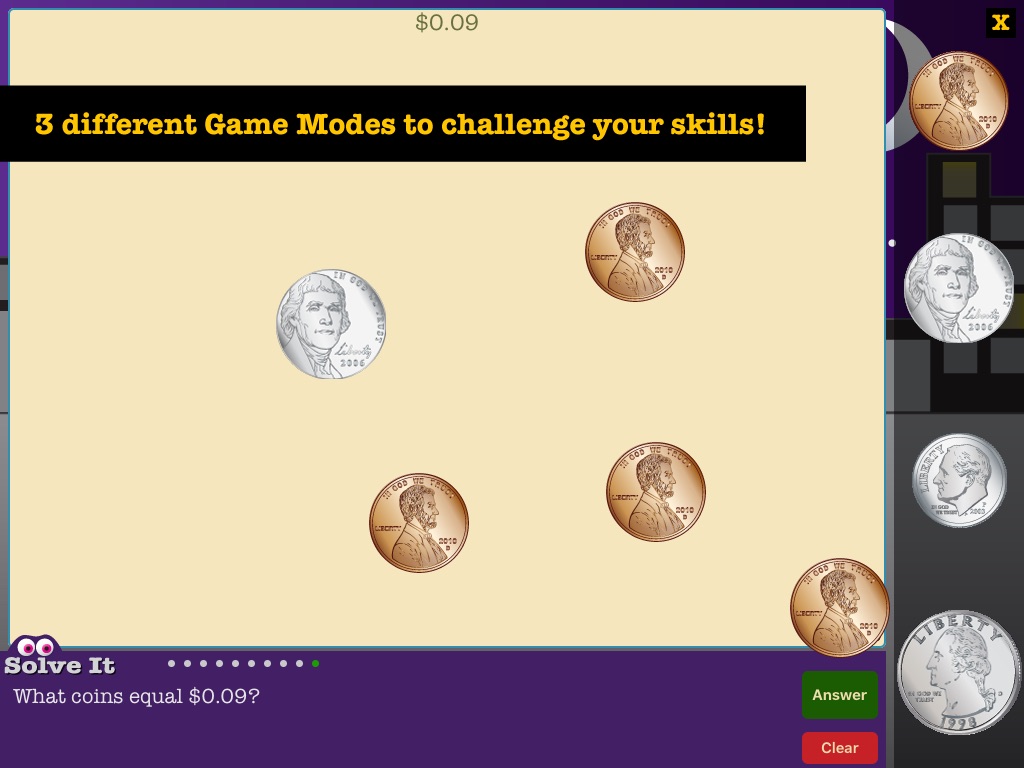 Coin Monsters - Math Games screenshot 3