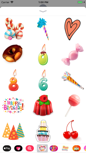 Happy Birthday Cards Emoji App(圖1)-速報App