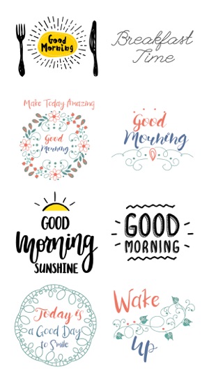 Good Morning Wishes Sticker IM(圖3)-速報App