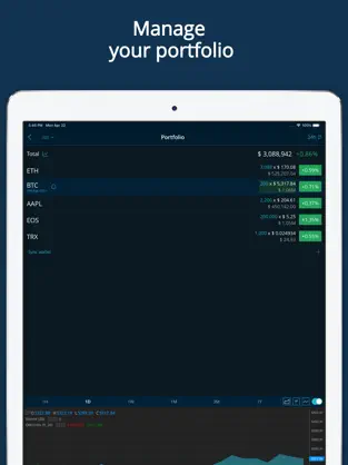 Zrzut ekranu 5 HODL Crypto Trading Exchange iphone