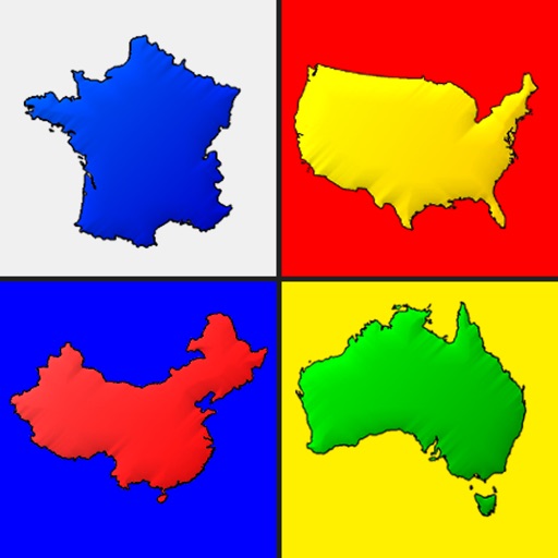 Maps of All Countries Geo-Quiz Icon