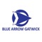 Book a taxi in under 10 seconds and experience exclusive priority service from Blue Arrow Gatwick