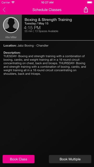 Jabz Boxing screenshot 4