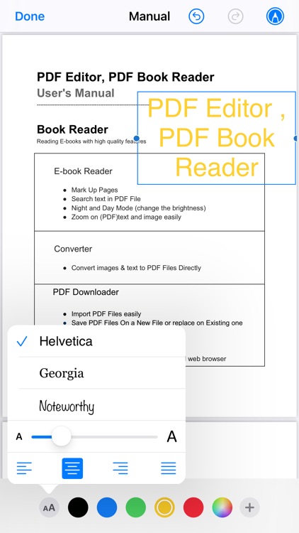 PDF Editor ,PDF Book Reader screenshot-3