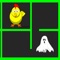 In this game the ghost moves by the player's finger trying to reach the hatching chick, to have a secure passage through the cells you have to wait for the lines to be opened, the chick who guards her baby from the ghost  will follow the ghost and try to catch it