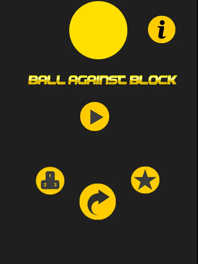 Ball Against Block, game for IOS