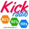 KickRadio®, 80s & 90s Hits is an internet only radio station, broadcasting live 24/7 the perfect retro Hitmix and beyond