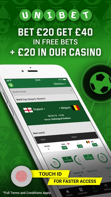 Unibet – Bet Live on World Cup screenshot-0