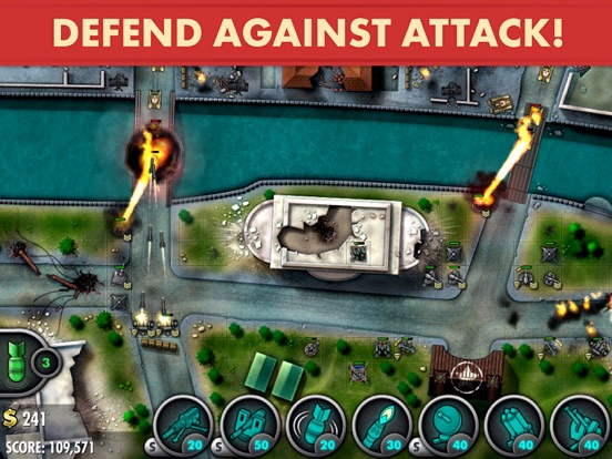 iBomber Defense Pacific для iPad