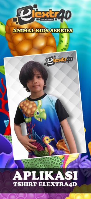 Elextra 4D animal Kids T-shirt(圖3)-速報App