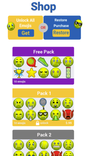 Tennis Emoji Pro(圖2)-速報App