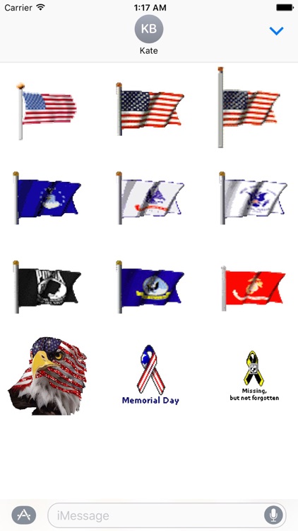 Animated Memorial Day Emoji