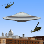 RC UFO 3D Simulator Logo