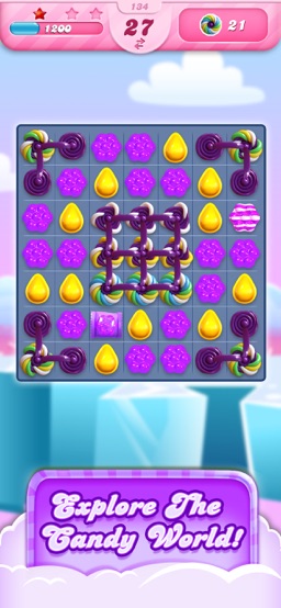 Candy Crush Saga app screenshot