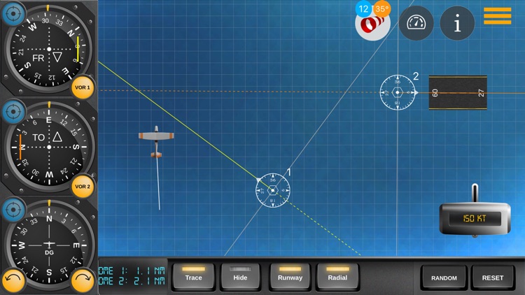 VOR+ILS Instructor by FlyGo screenshot-4