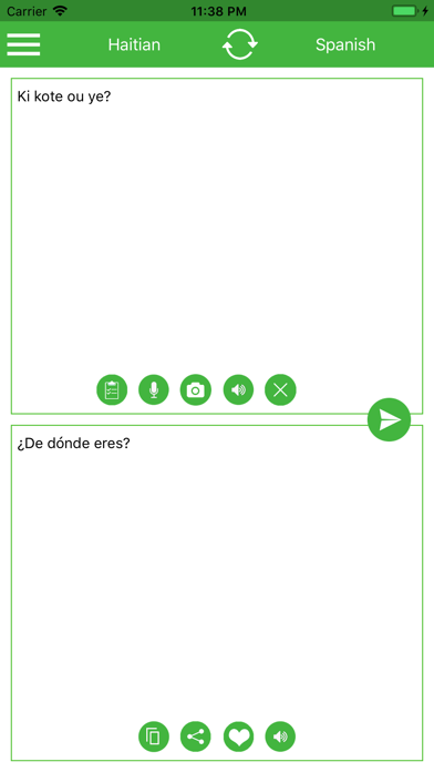 Haitian Spanish Translator screenshot 2