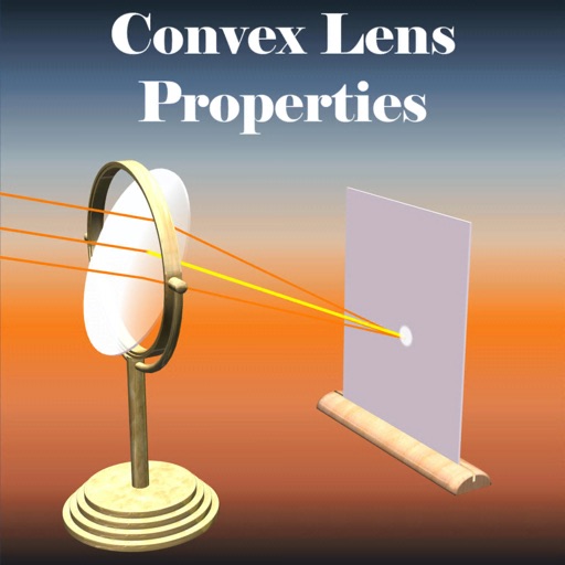 Convex Lens Properties app description and overview