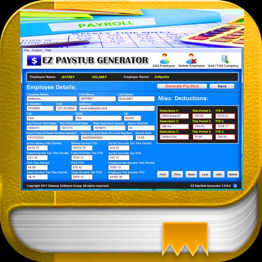 Paystub Calculator Maker Pro iOS App