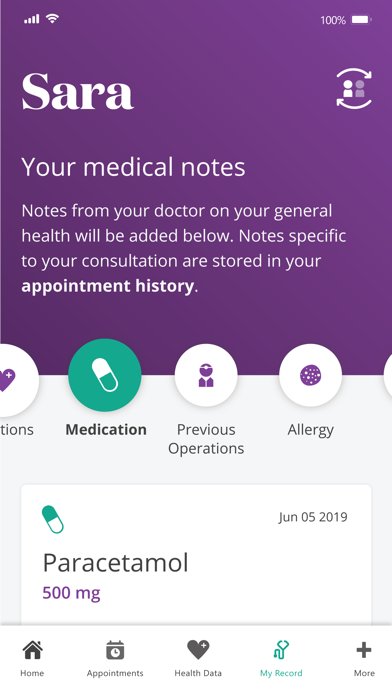 vHealth screenshot 4