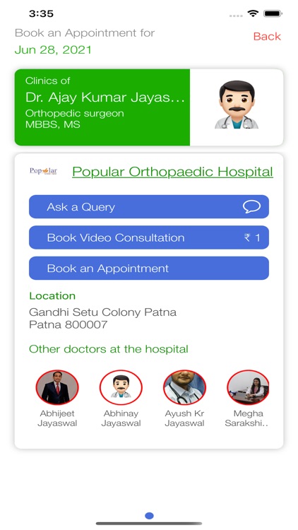 Popular Orthopaedic Hospital