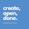 create open done - provides a simple solution to create & track the things you need to do next, as well as provide an overview of all things you've already successfully did