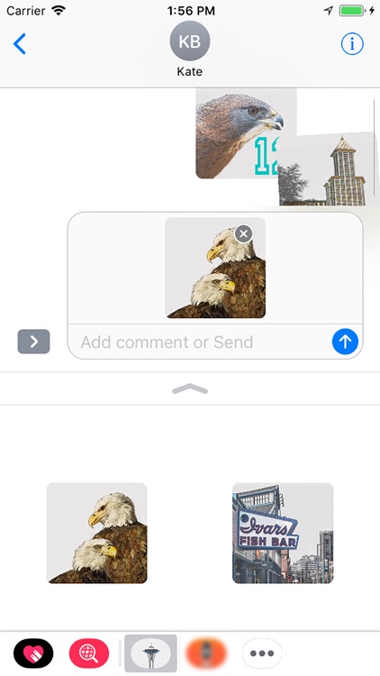 Seattle Stickies for iMessage screenshot-7