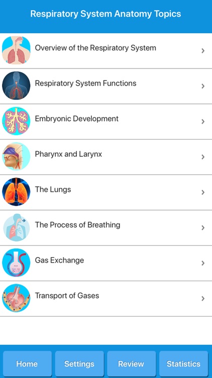 Respiratory System Anatomy screenshot-3