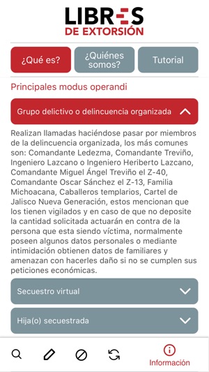 Libres de Extorsión(圖5)-速報App