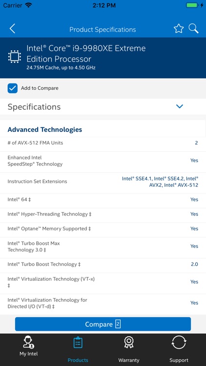 Intel® Support App