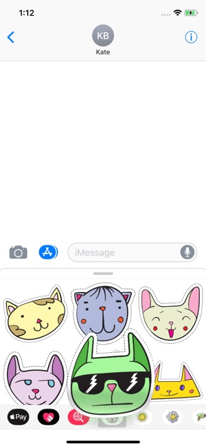 Suspicious Cute Cats Stickers(圖3)-速報App