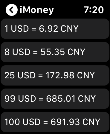 Screenshot #12 for iMoney · Currency Converter