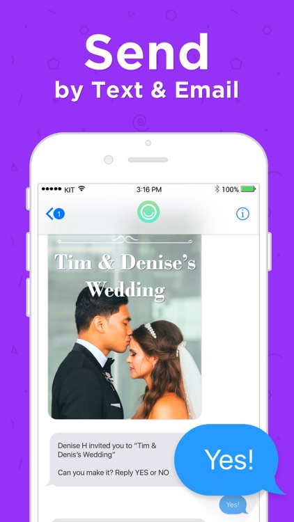 Hobnob Invitations & Text RSVP screenshot-6