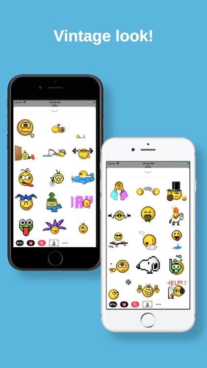 Retro Smileys Sticker Pack screenshot-3