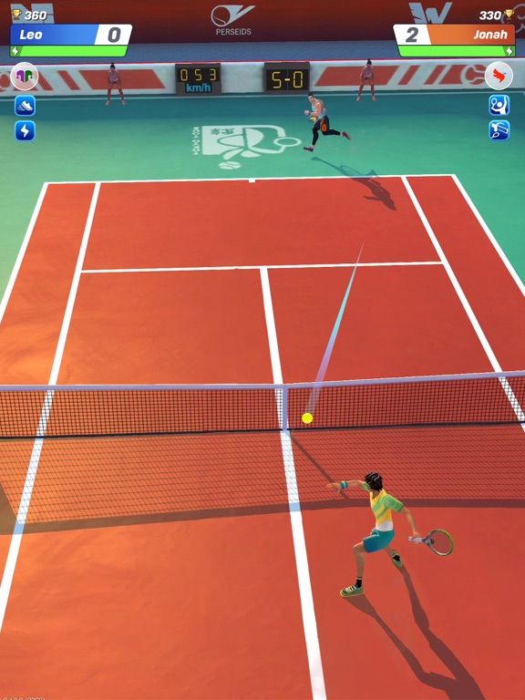 プロテニス対戦：二人で遊べる人気ライブスポーツゲームのおすすめ画像1