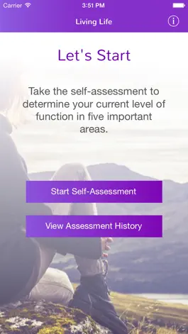 Game screenshot Living Life:  Self-assessment apk