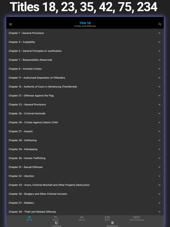 Screenshot #4 pour PA CJ Reference - 2021